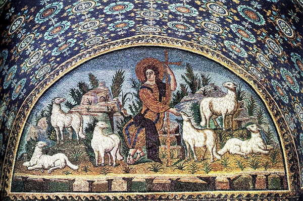 ローマの聖コスタンツァ霊廟のモザイク画